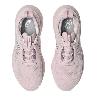 Asics Women's Gel-Nimbus 26 Women's Shoes - BlackToe Running#colour_watershed-rose-white