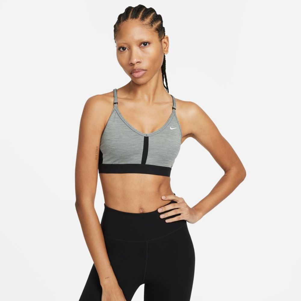 Nike Women's Indy Light-Support V-Neck Sports Bra – BlackToe