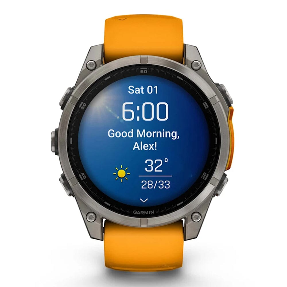 Garmin Fenix 8 - BlackToe Running