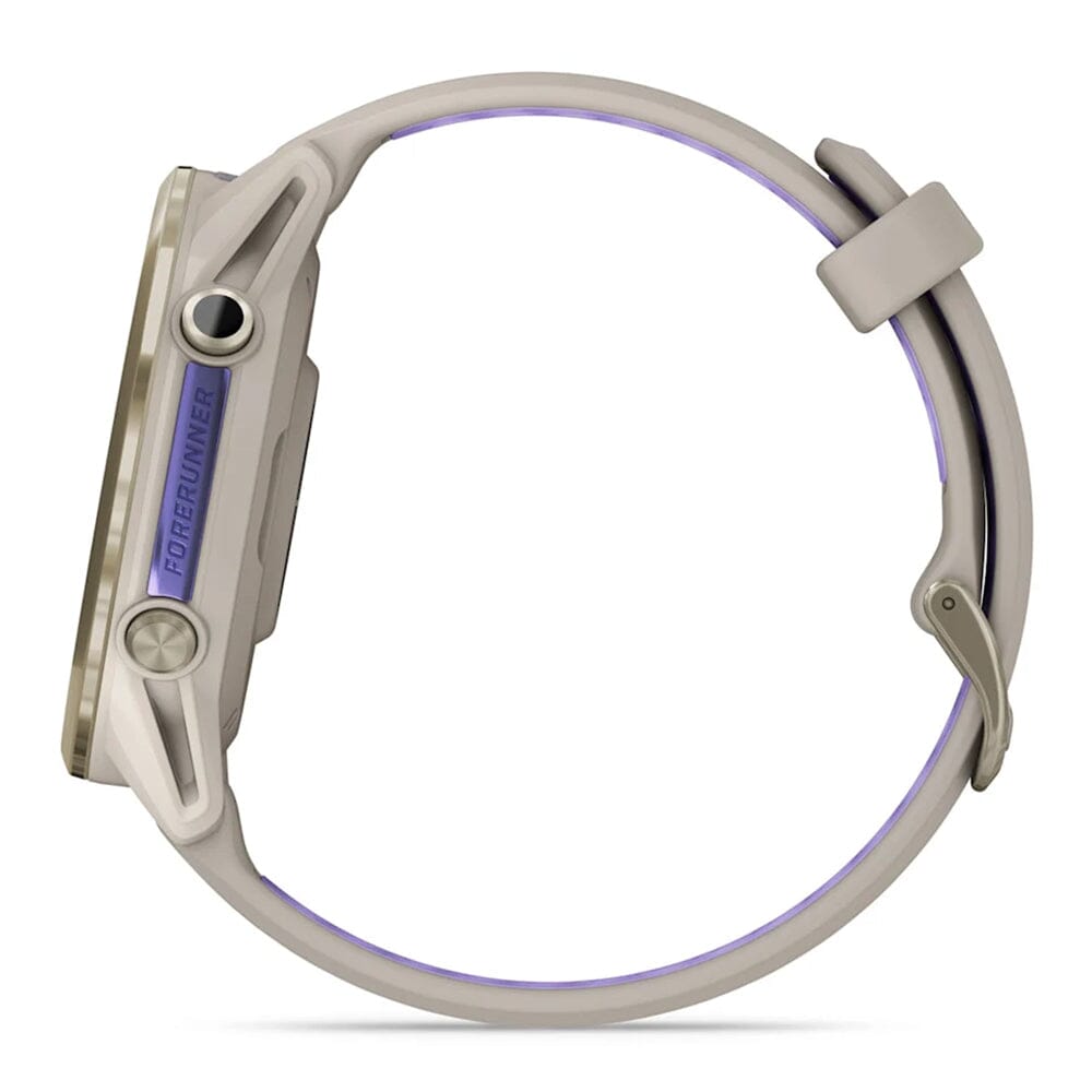 Garmin Forerunner 970 - BlackToe Running#colour_soft-gold-titanium-case-french-gray-band