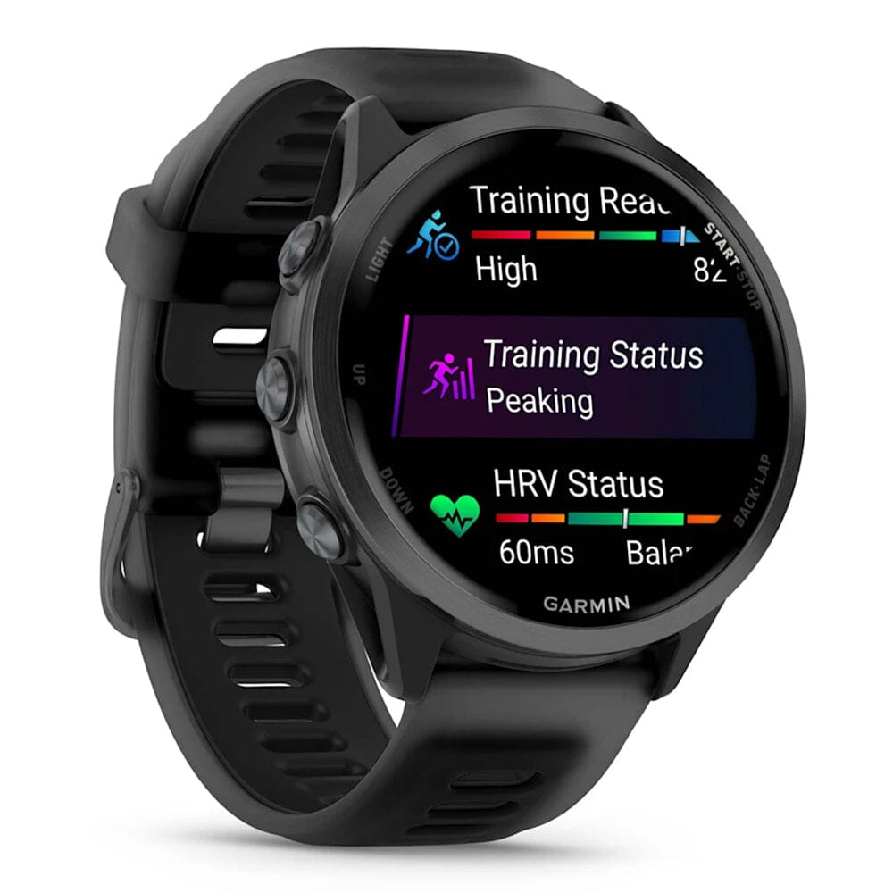 Garmin Forerunner 570 - BlackToe Running#colour_slate-gray-aluminum-case-black-band