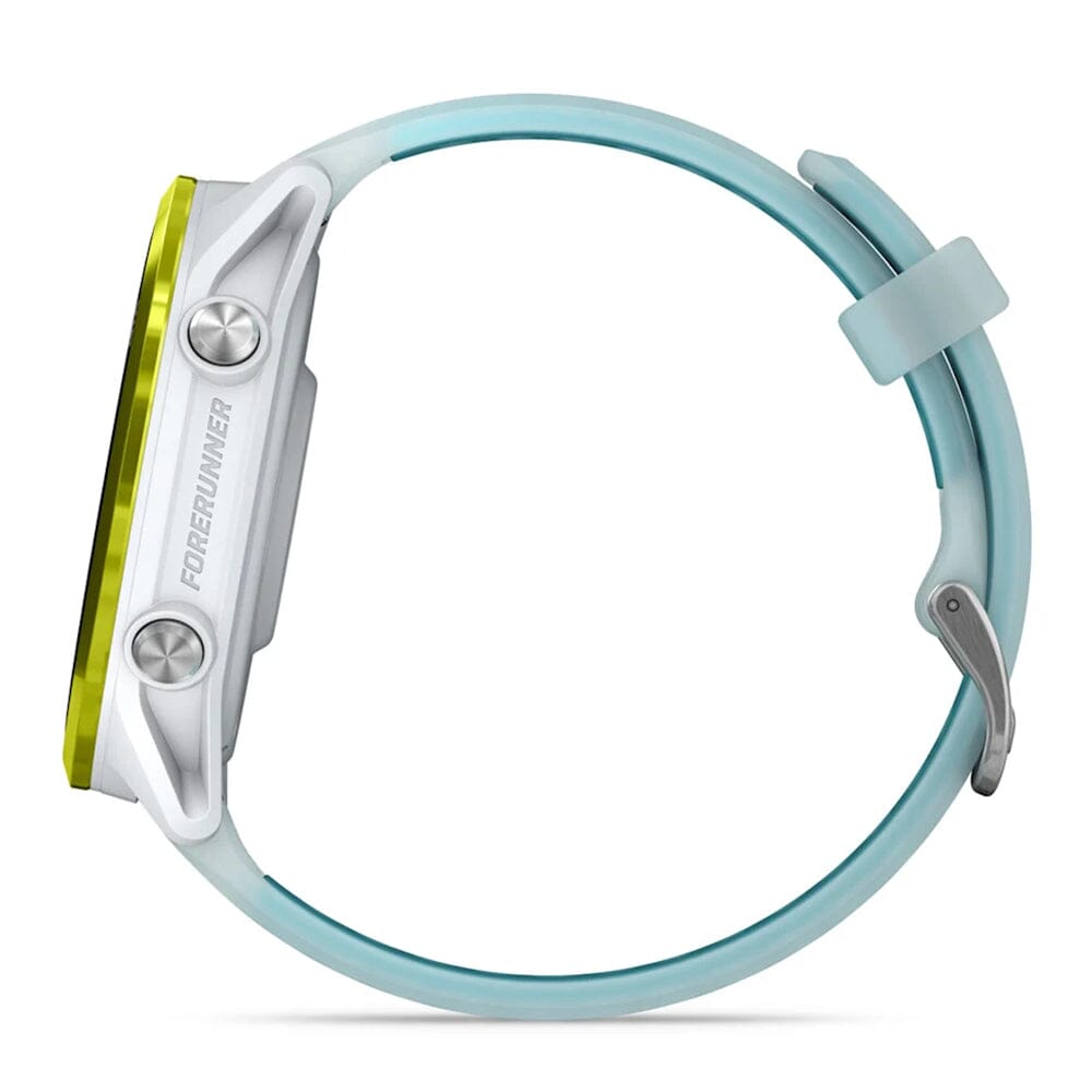 Garmin Forerunner 570 - BlackToe Running#colour_amp-yellow-aluminum-case-turquoise-band