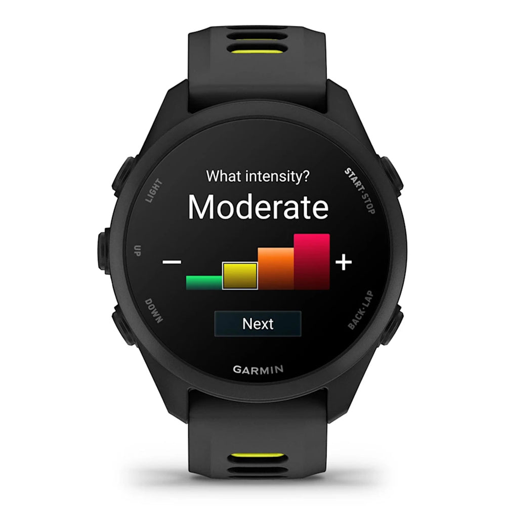 Garmin Forerunner 170 Music - BlackToe Running#colour_black-with-black-yellow-band