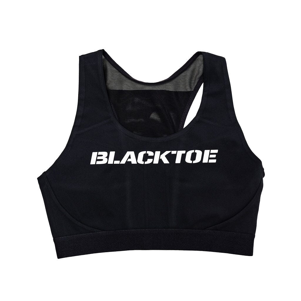 BlackToe Women's NB Sleek Pocket Medium Support Bra - BlackToe running
