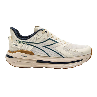 Diadora Men's Cellula - BlackToe Running#colour_sugar-swizzle-eggnog