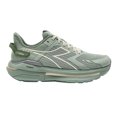 Diadora Men's Cellula - BlackToe Running#colour_frosty-green-whisper-white