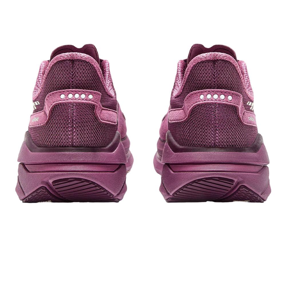Diadora Women's Cellula - BlackToe Running#colour_red-violet-whisper-white