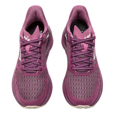 Diadora Women's Cellula - BlackToe Running#colour_red-violet-whisper-white