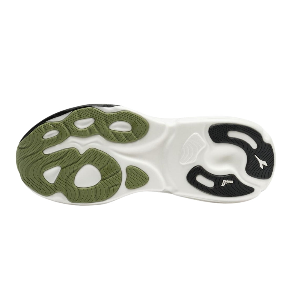 Diadora Atomo Star - BlackToe Running#colour_black-white-sage