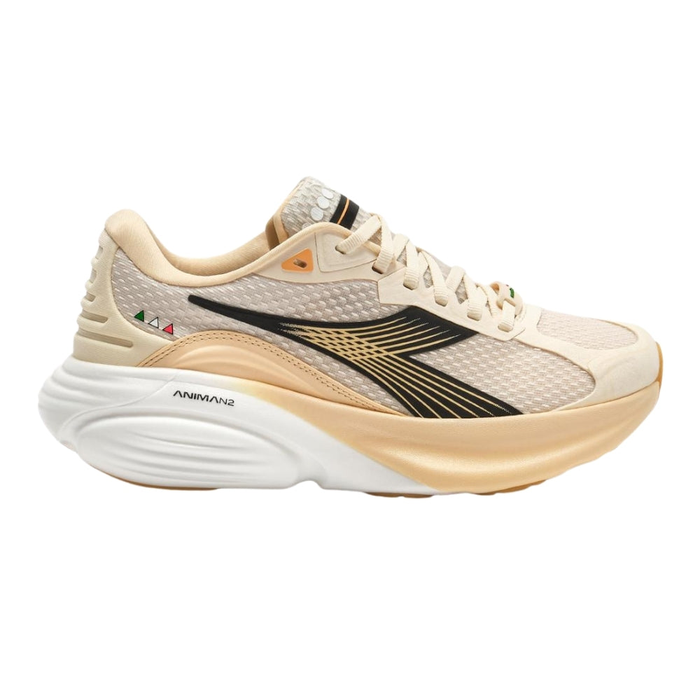 Diadora Atomo Star - BlackToe Running#colour_buttercream-black