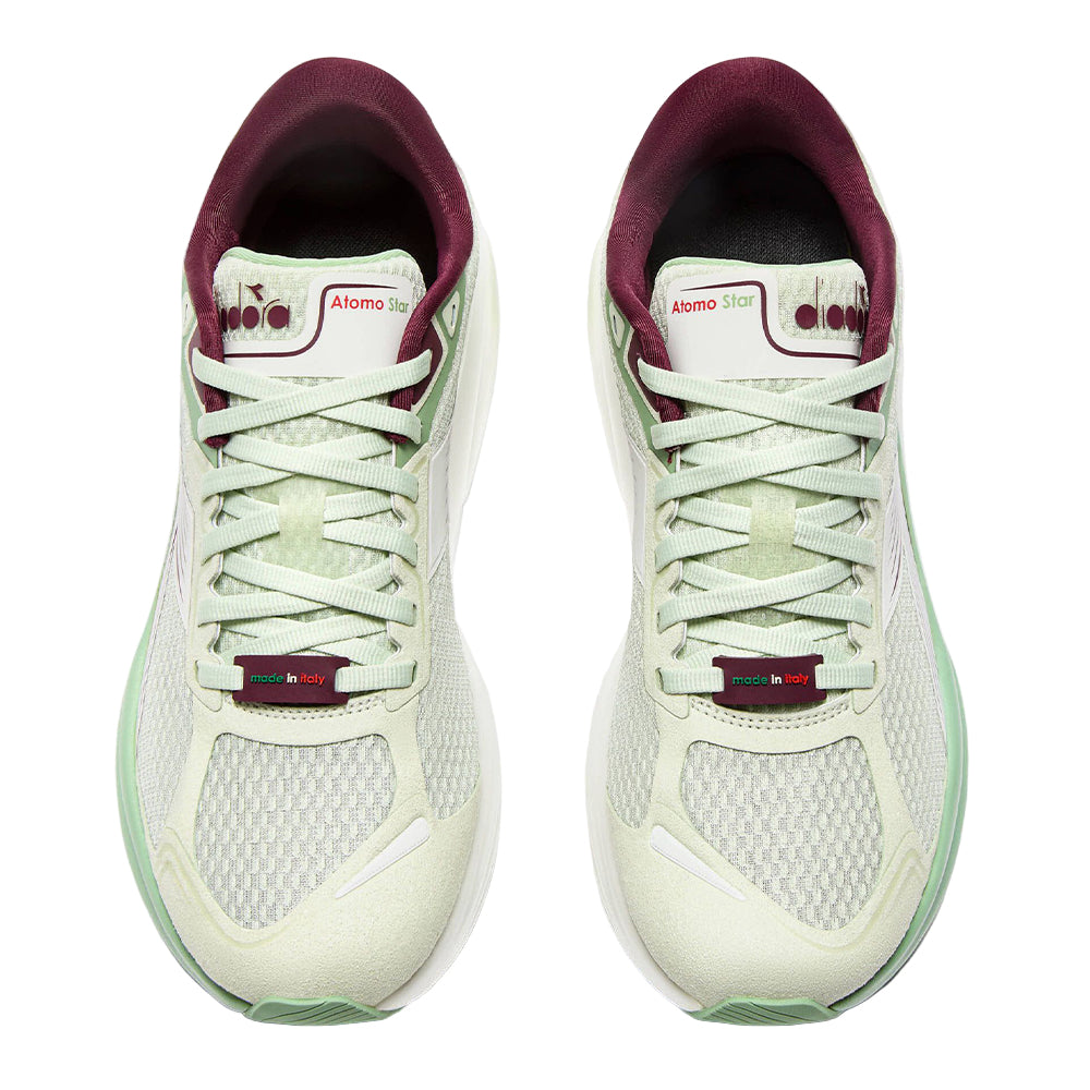 Diadora Atomo Star - BlackToe Running#colour_almost-aqua-white