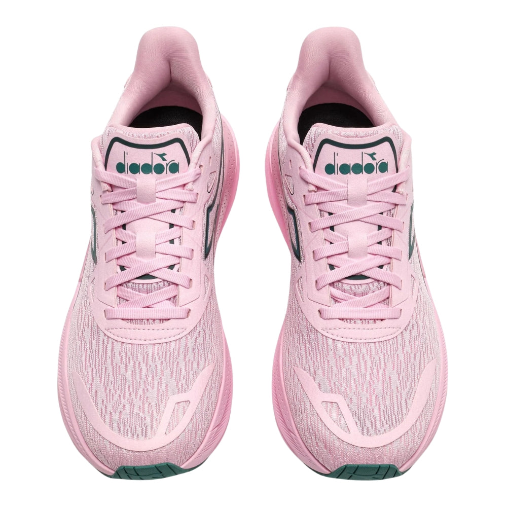 Diadora Women's Nucleo 2 - BlackToe Running#colour_sweet-dreams-june-bug