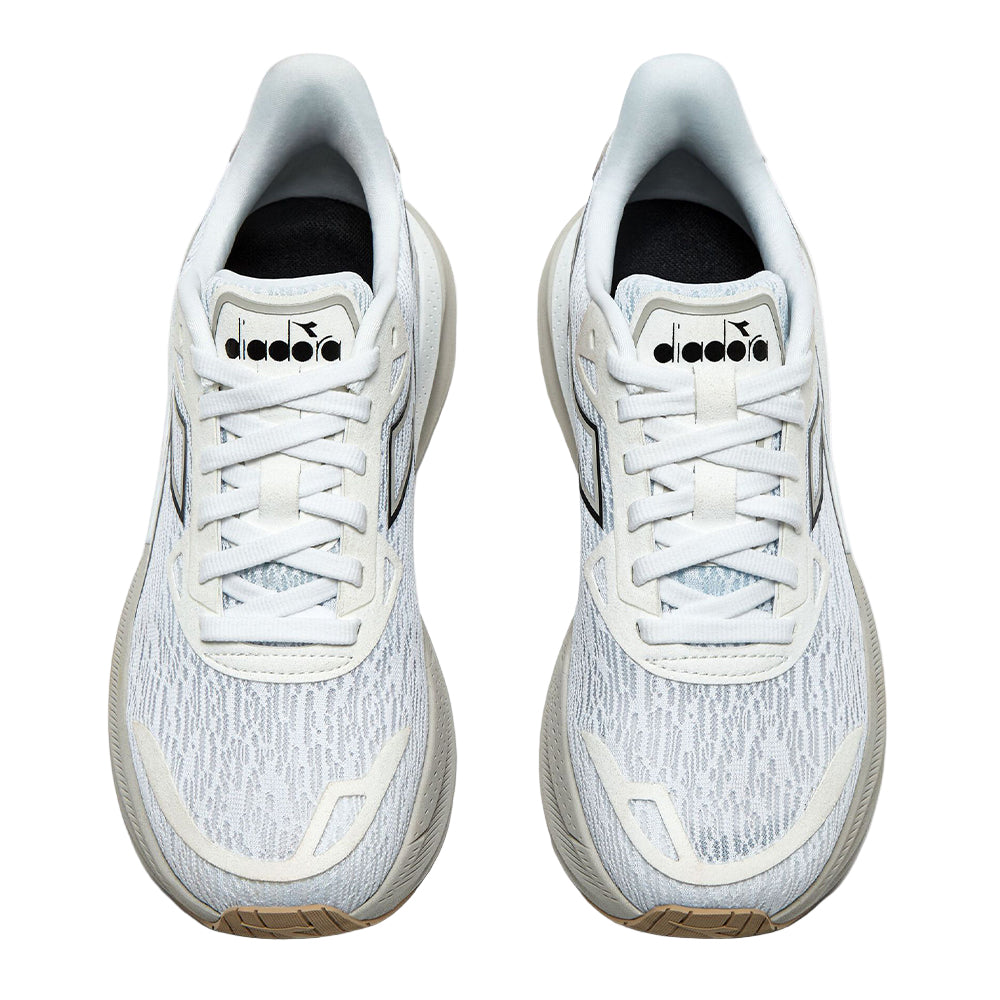 Diadora Women's Nucleo 2 - BlackToe Running#colour_white-silver