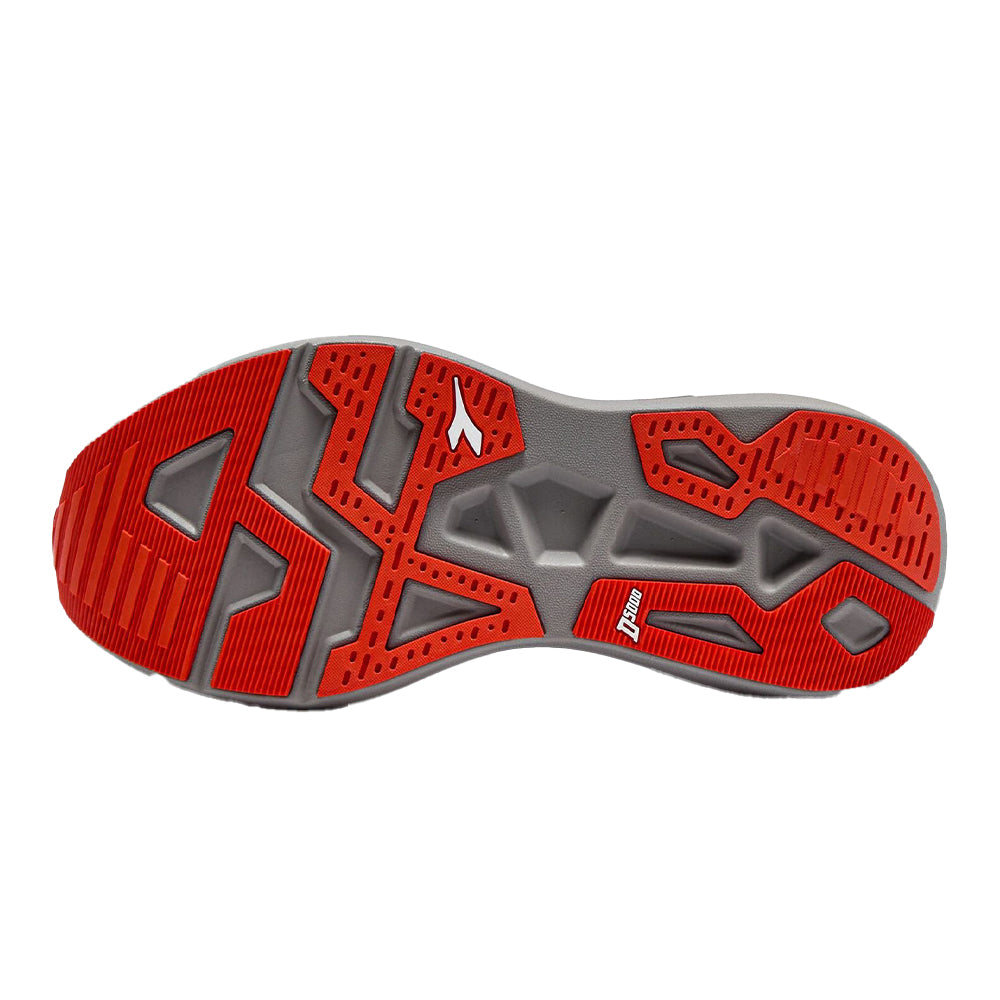 Diadora Women's Cellula 2 - BlackToe Running#colour_chiseled-stone-tangerine