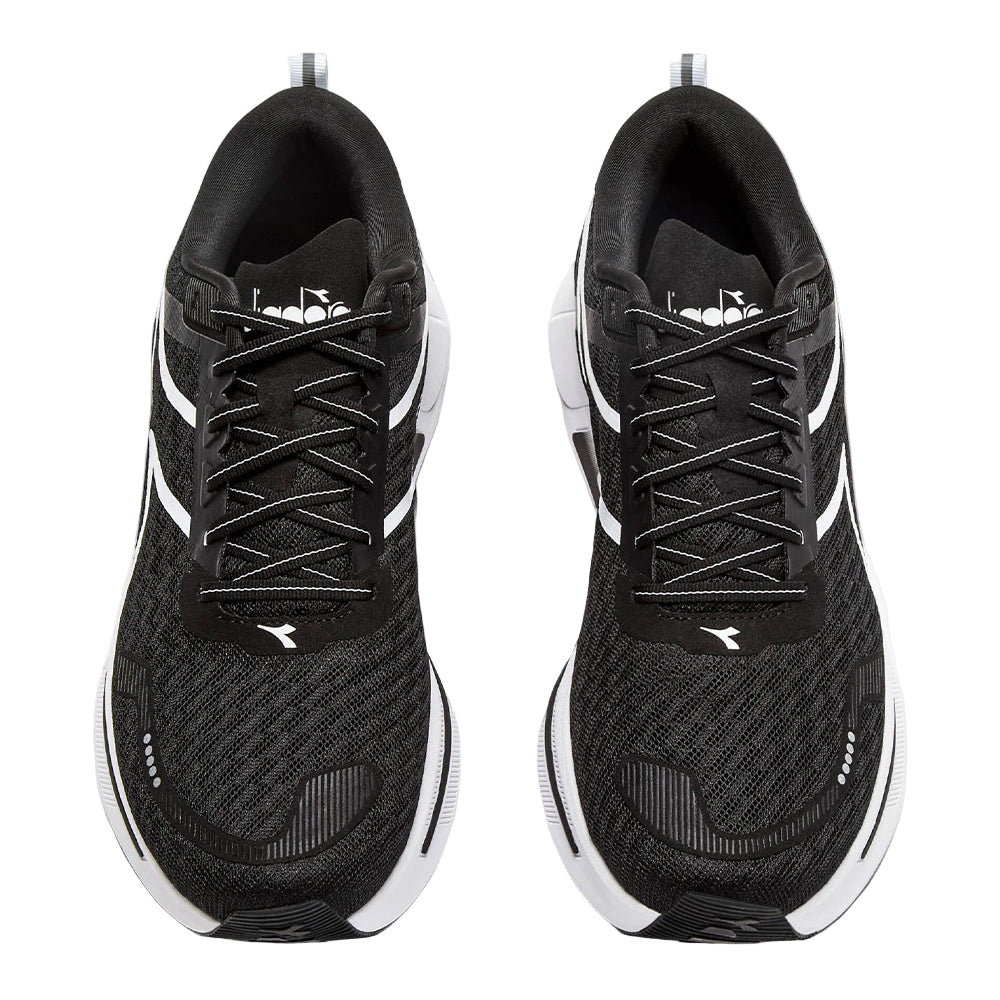Diadora Men's Cellula 2 - BlackToe Running#colour_black-white
