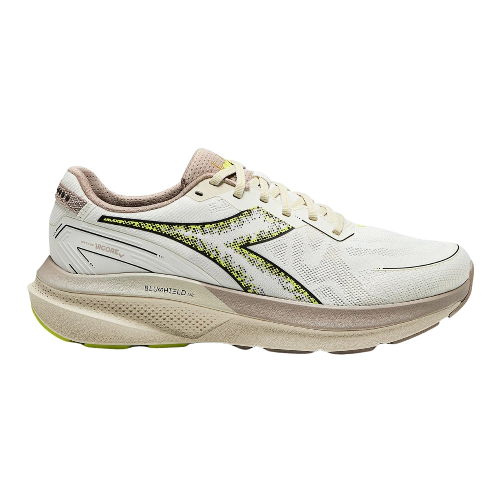 Diadora Men's Mythos Blushield Vigore V - BlackToe Running