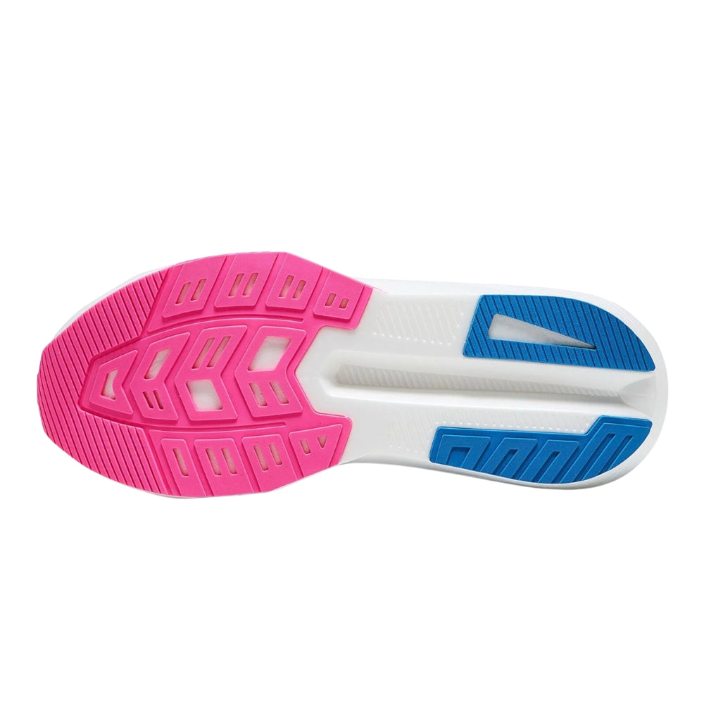 Diadora Men's Corsa - BlackToe Running#colour_lucent-white-mediterranian-pink-flow