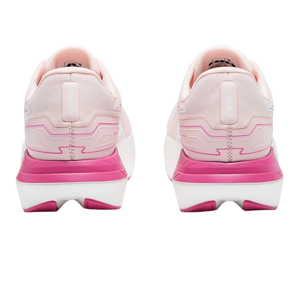 Diadora Women's Corsa - BlackToe Running#colour_pearl-carmine-rose
