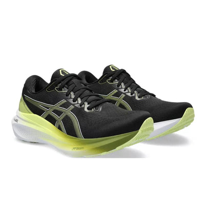Asics Men's Gel-Kayano 30 Men's Shoes - BlackToe Running#colour_black-glow-yellow