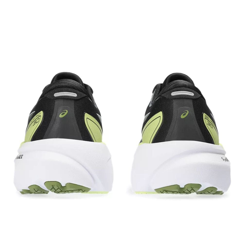 Asics Men's Gel-Kayano 30 Men's Shoes - BlackToe Running#colour_black-glow-yellow