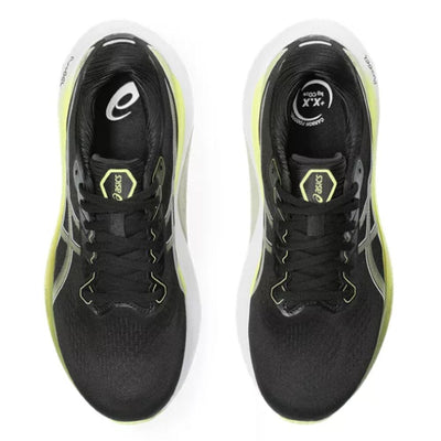 Asics Men's Gel-Kayano 30 Men's Shoes - BlackToe Running#colour_black-glow-yellow