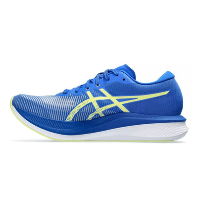 Asics Men's Magic Speed 3 Men's Shoes - BlackToe Running#colour_illusion-blue-glow-yellow