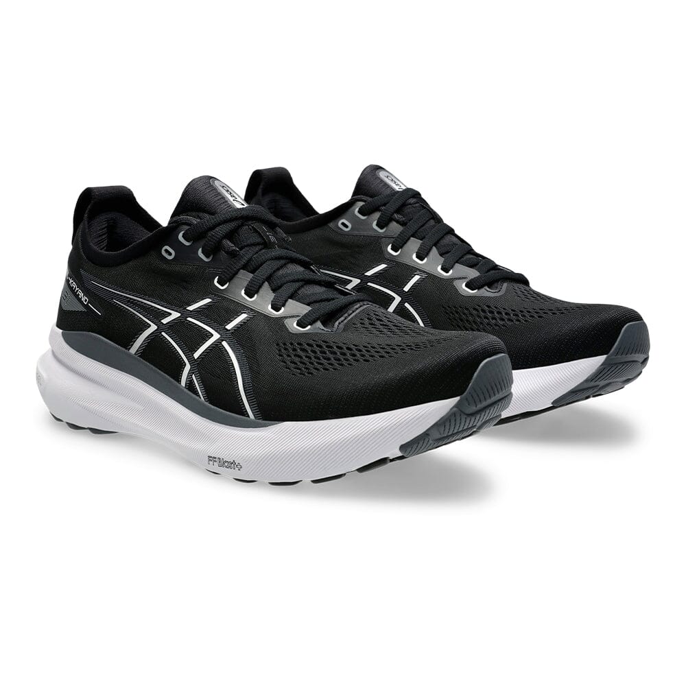 Asics Men's Gel-Kayano 31 - BlackToe Running#colour_black-white