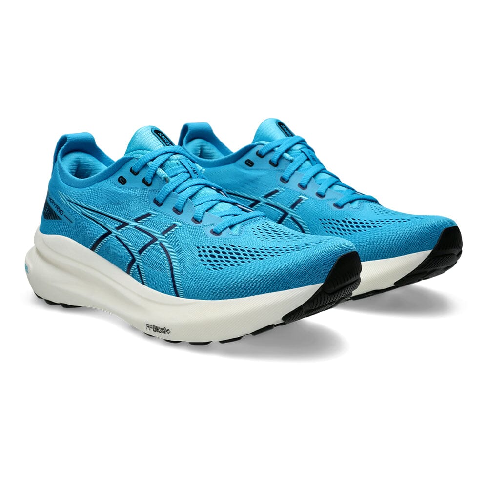 Asics Men's Gel-Kayano 31 - BlackToe Running#colour_digital-aqua-bright-cyan
