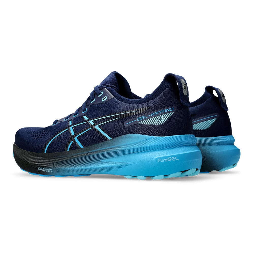 Asics Men's Gel-Kayano 31 - BlackToe Running#colour_blue-expanse-digital-aqua