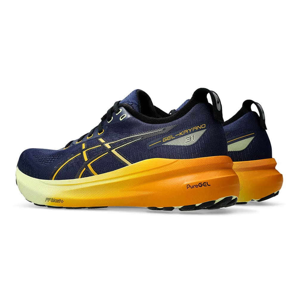 Asics Men's Gel-Kayano 31 - BlackToe Running#colour_indigo-blue-gunmetal