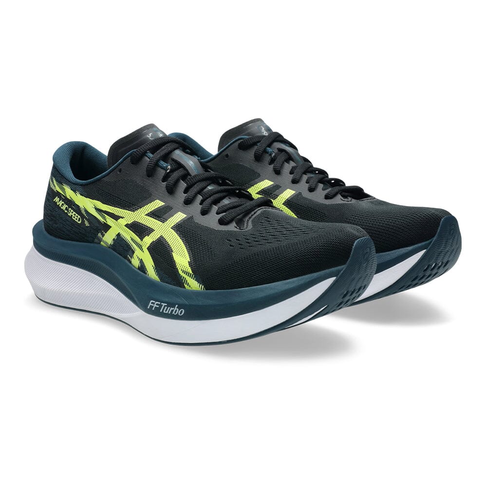 Asics Men's Magic Speed 4 - BlackToe Running#colour_black-tranquil-teal