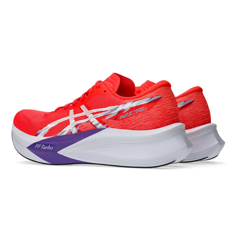 Asics Men's Magic Speed 4 - BlackToe Running#colour_flash-red-white