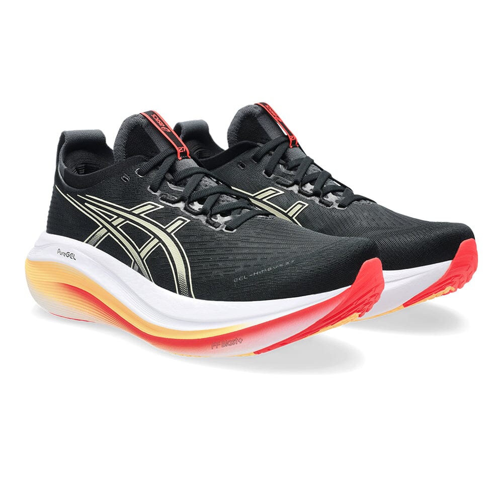 Asics Men's Gel-Nimbus 27 - BlackToe Running#colour_black-khaki