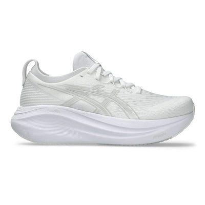 Asics Men's Gel-Nimbus 27 - BlackToe Running#colour_white-glacier-grey