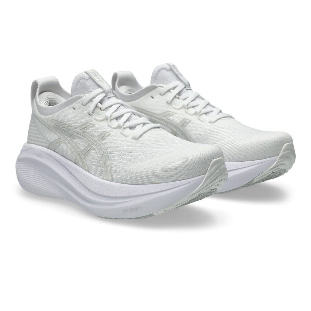 Asics Men's Gel-Nimbus 27 - BlackToe Running#colour_white-glacier-grey