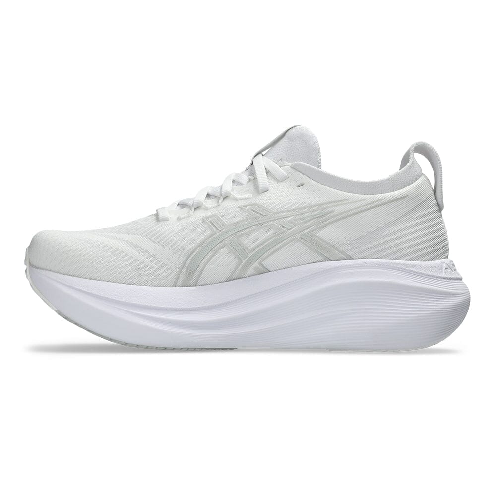 Asics Men's Gel-Nimbus 27 - BlackToe Running#colour_white-glacier-grey