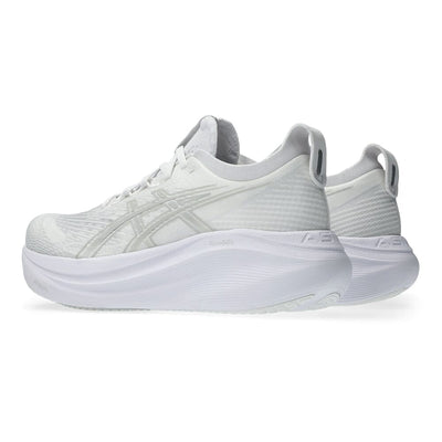 Asics Men's Gel-Nimbus 27 - BlackToe Running#colour_white-glacier-grey