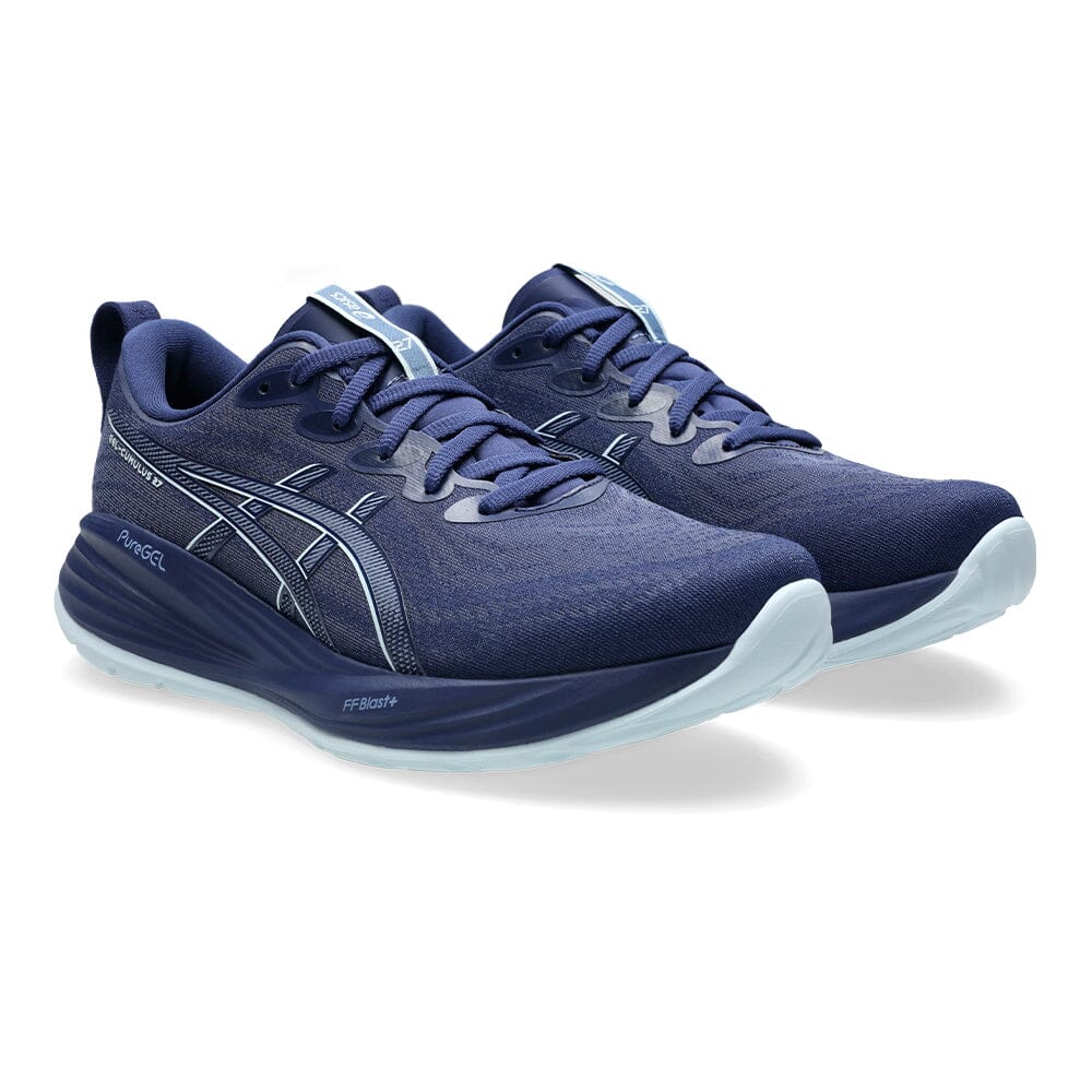 Asics Men's Gel-Cumulus 27 - BlackToe Running#colour_indigo-blue-cool-grey