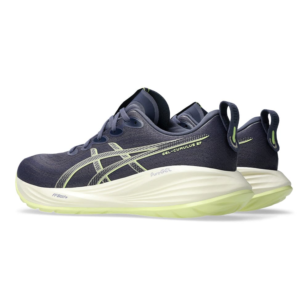 Asics Men's Gel-Cumulus 27 - BlackToe Running#colour_indigo-fog-lucid-yellow