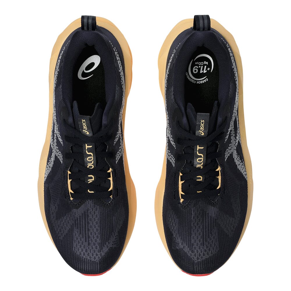 Asics Men's Novablast 5 - BlackToe Running#colour_midnight-orange-glow