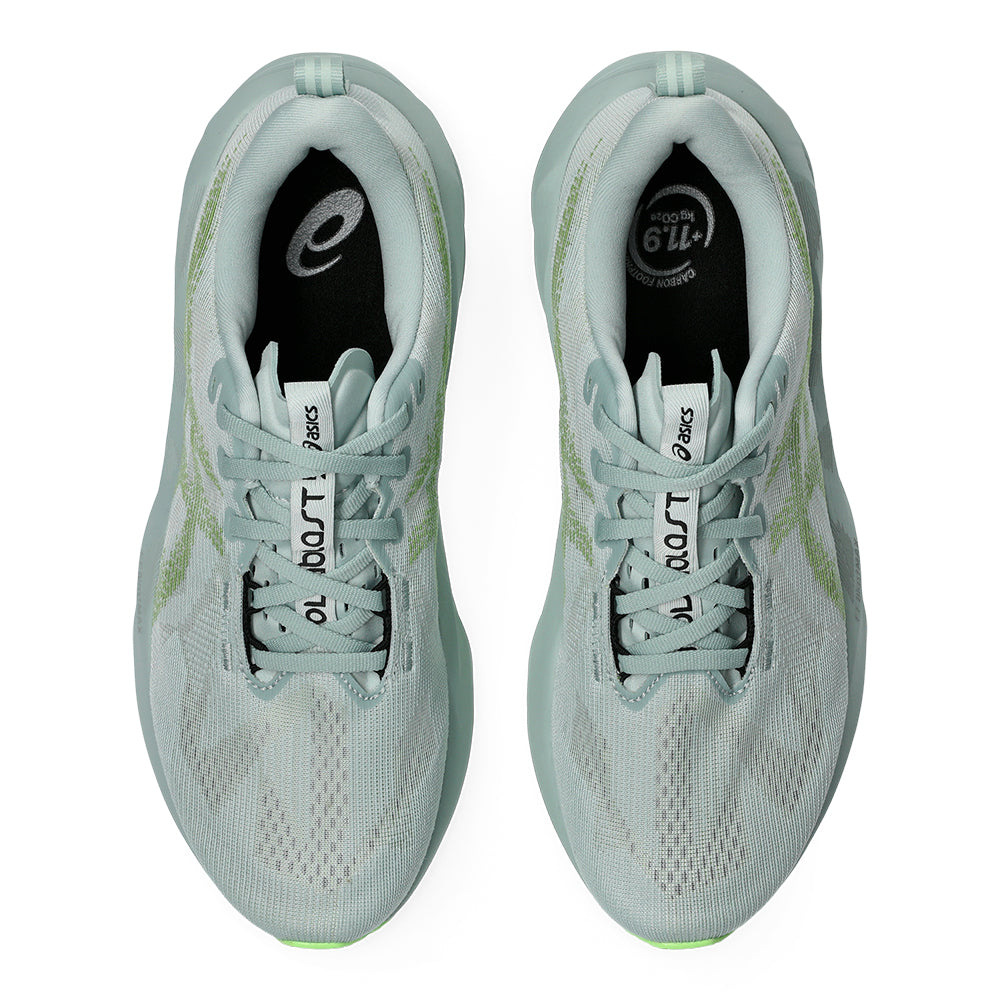 Asics Men's Novablast 5 - BlackToe Running#colour_cold-moss-light-orange