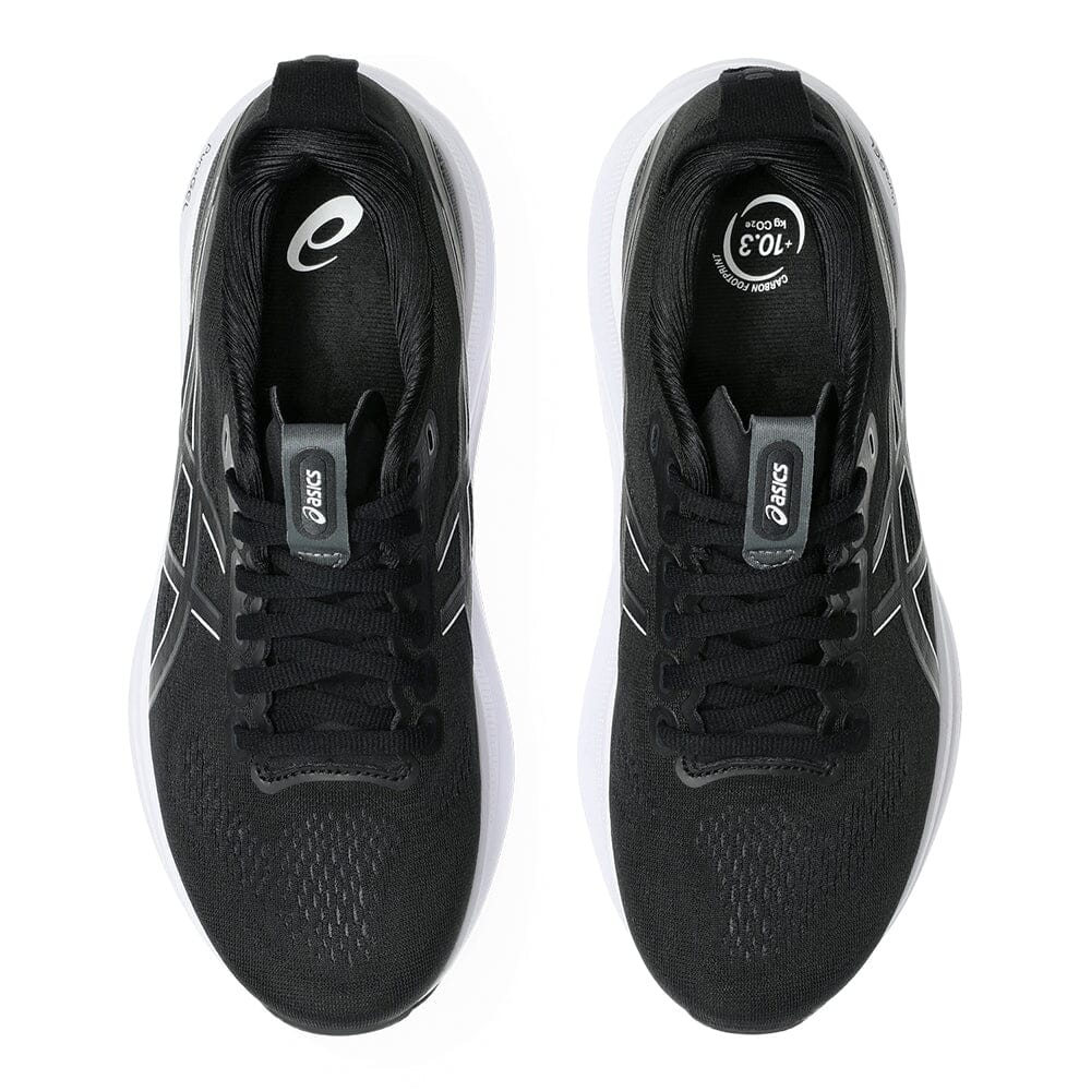 Asics Men's Gel-Kayano 32 - BlackToe Running#colour_black-white