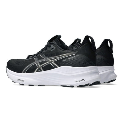 Asics Men's Gel-Kayano 32 - BlackToe Running#colour_black-white