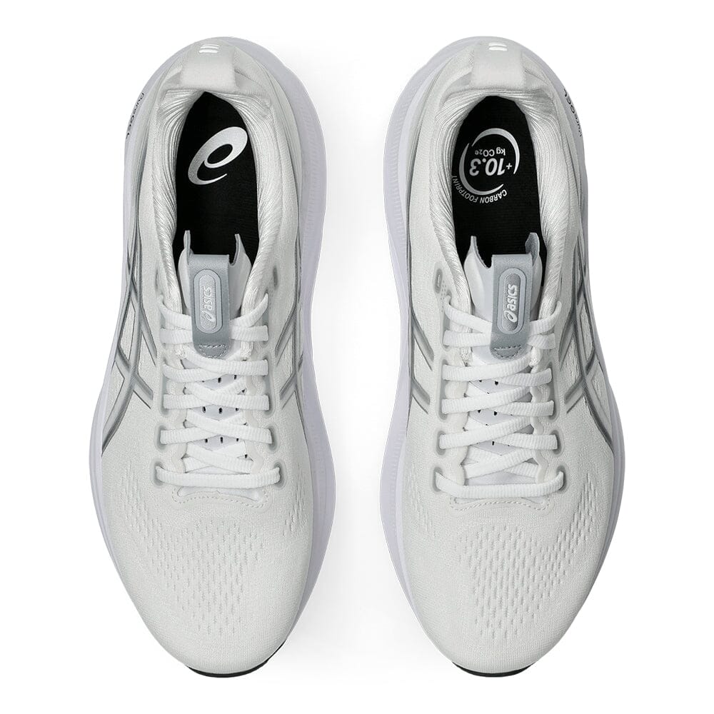 Asics Men's Gel-Kayano 32 - BlackToe Running#colour_white-pure-silver