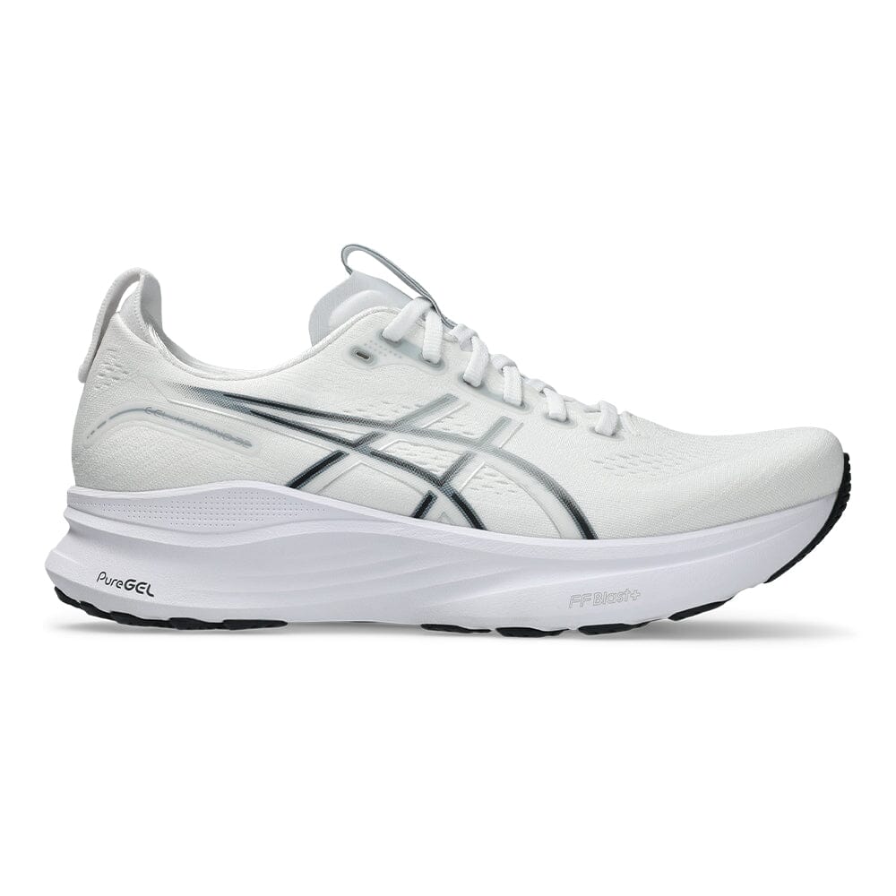 Asics Men's Gel-Kayano 32 - BlackToe Running#colour_white-pure-silver