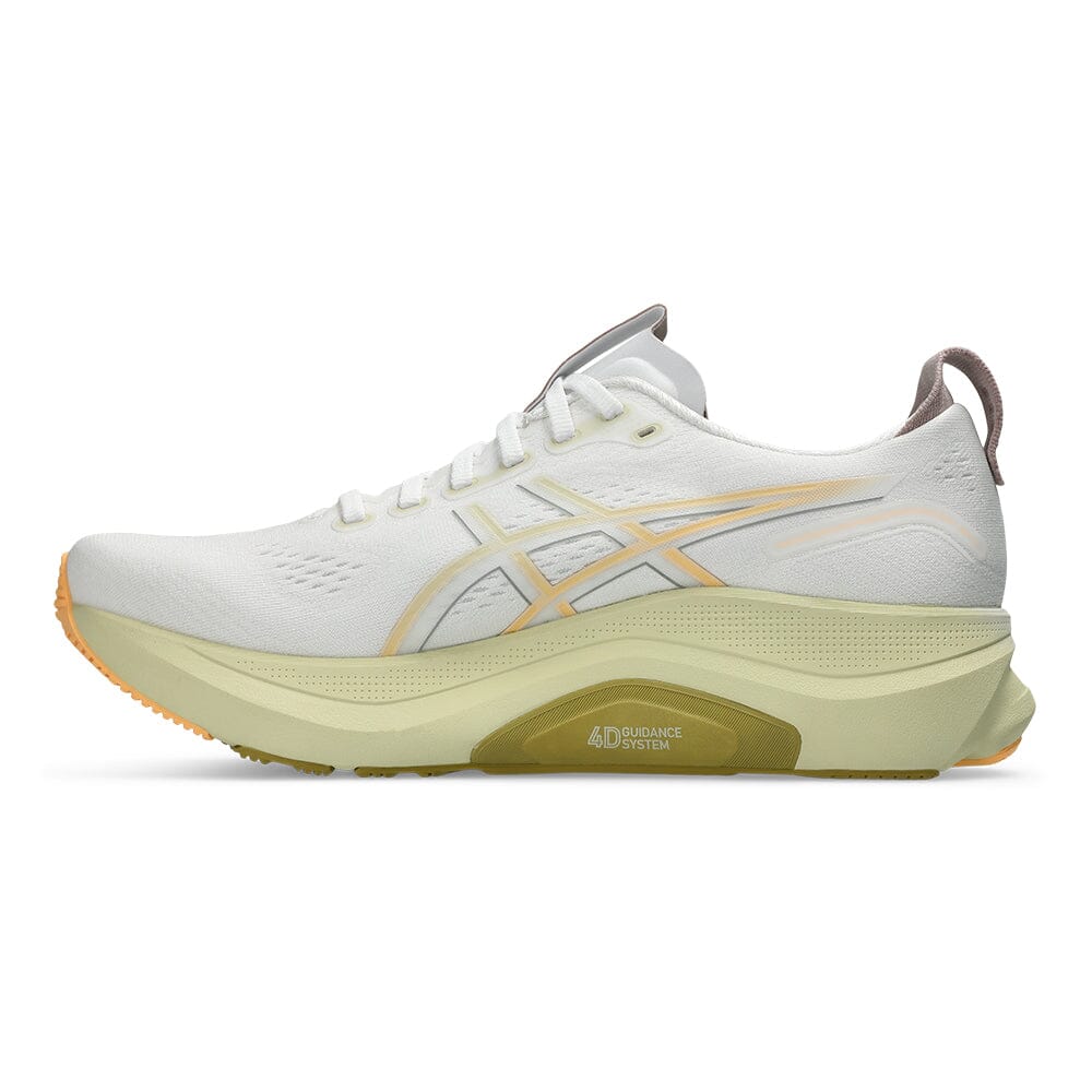 Asics Men's Gel-Kayano 32 - BlackToe Running#colour_white-orange-glow