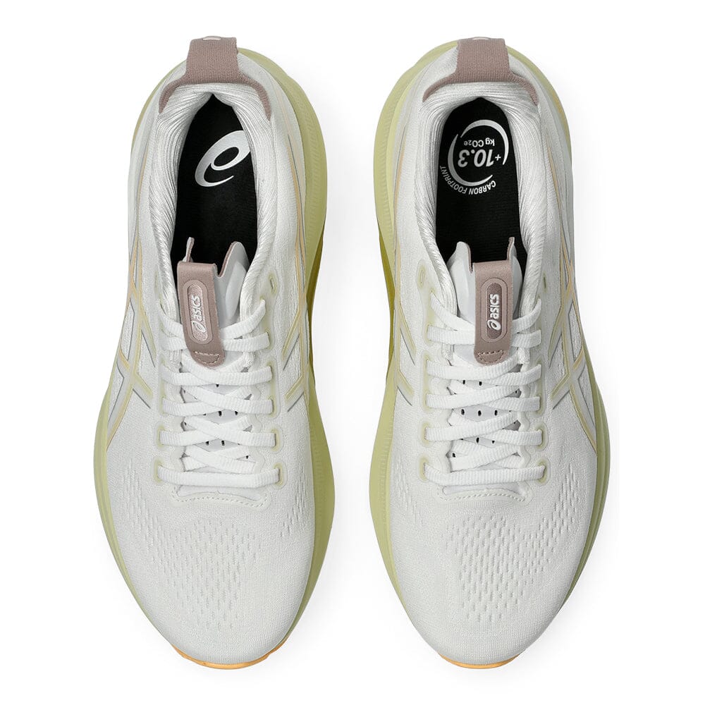 Asics Men's Gel-Kayano 32 - BlackToe Running#colour_white-orange-glow