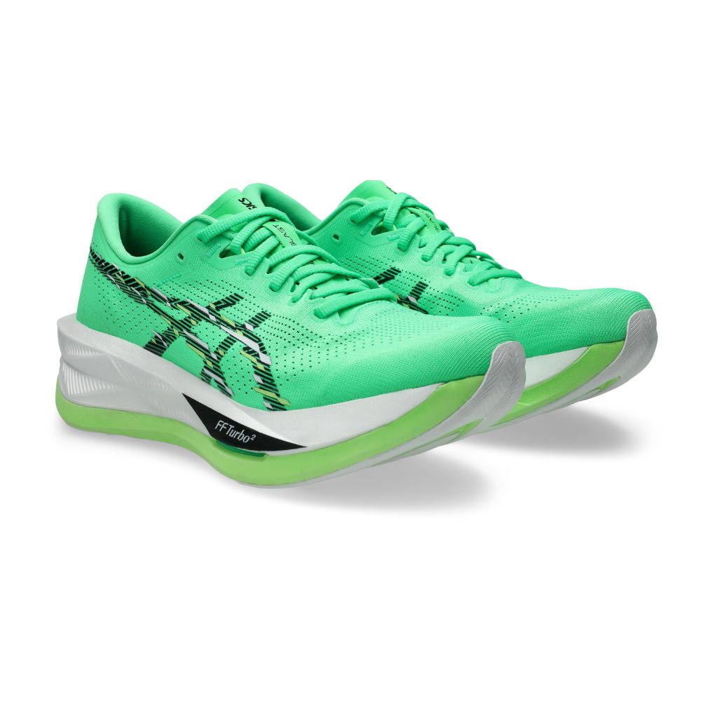Asics Men's Sonicblast - Ekiden - BlackToe Running#colour_vital-green-black
