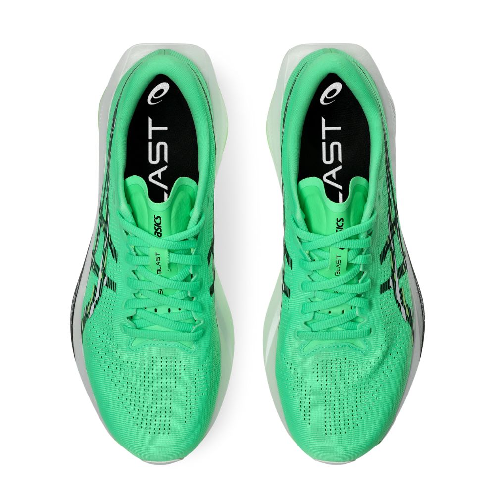 Asics Men's Sonicblast - Ekiden - BlackToe Running#colour_vital-green-black