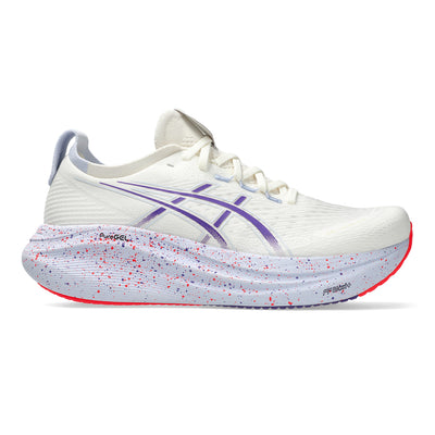 Asics Men's Gel-Nimbus 27 Tokyo - BlackToe Running#colour_cream-edo-purple